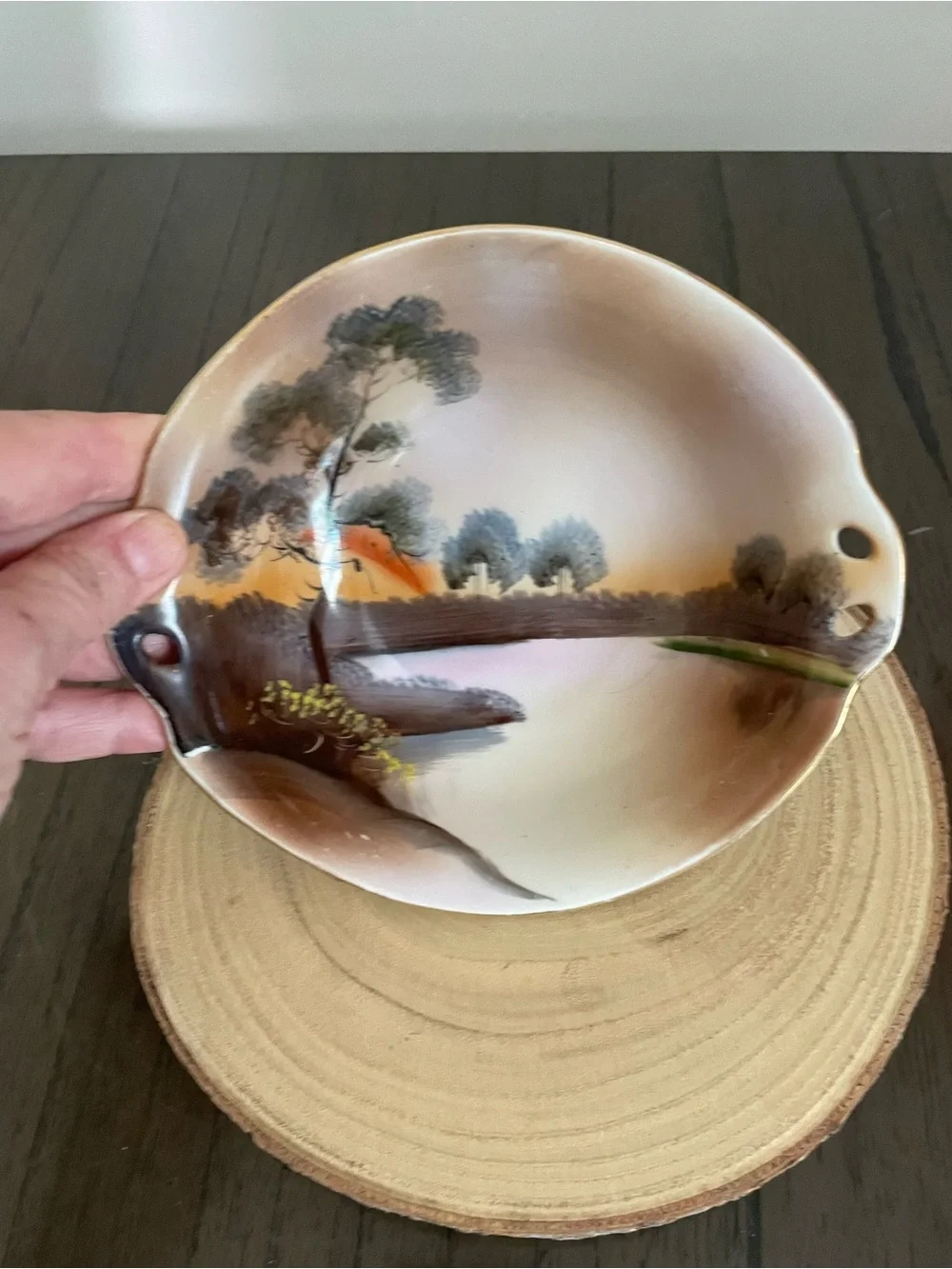 Noritake vintage hand